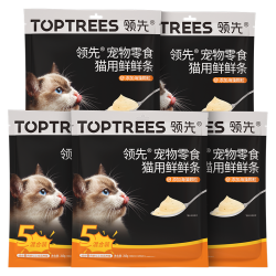 领先 鲜鲜条猫条湿粮组合囤货装猫咪零食0胶0谷0诱混合口味12g*100条