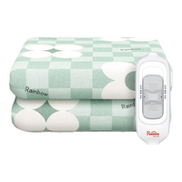 移动端、京东百亿补贴：彩虹生活 单人排潮取暖单控无纺布电热毯电褥子1.5*1.2米