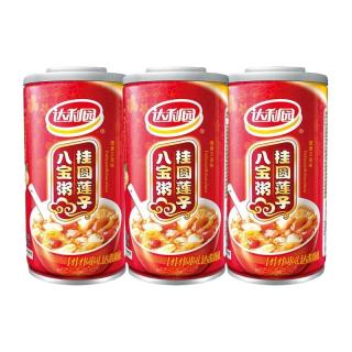 达利园 八宝粥红豆薏仁360g*3罐桂圆莲子红枣银耳即食营养早餐速食