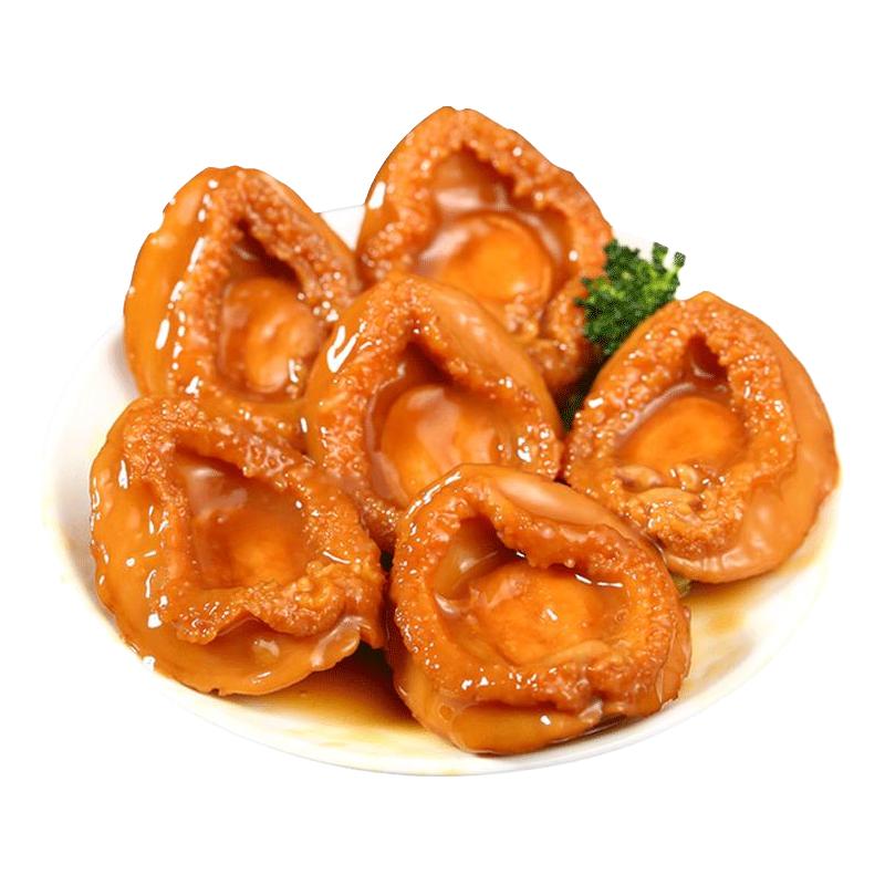 德叔大鲍鱼罐头即食小海鲜干货熟食佛跳墙加热即食罐装鲍鱼干袋汁