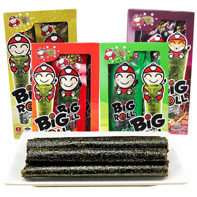 老板仔 烤海苔卷27g*3盒