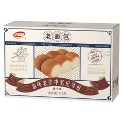 达利园 老面包提子味775g整箱装休闲零食
