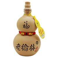 老榆林 50度葫芦酒浓香型白酒250ml裸瓶装光瓶小酒半斤粮食酒固态