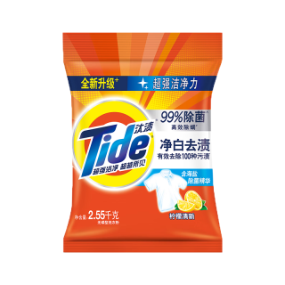 汰渍 净白去渍洗衣粉 2.8kg 柠檬清新型