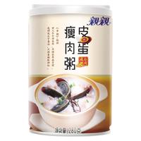 亲亲八宝粥皮蛋瘦肉粥罐整箱装280*12罐早餐食品方便速食粥代餐粥
