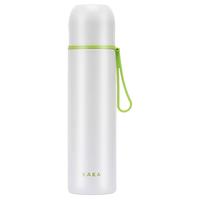 kaka 咔咔 MSS-350-5 不锈钢直身保温杯 480ml 亚白