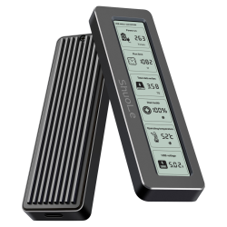 硕乐 数显m.2固态金属硬盘盒nvme转typec外接M2移动通用ssd笔记本