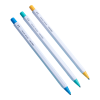 【开学】得力(deli)2.0mm启学自动铅笔趣味六角笔杆 儿童文具练字不断芯 3支笔混色笔杆 SH164-3