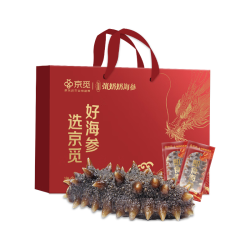 京觅 &张奶奶联名 大连冷冻即食海参 1500g/35-50头