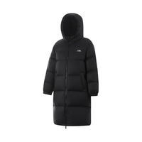 李宁 青少年羽绒服男女同款秋冬季鸭绒保暖宽松简约上衣YYMU137