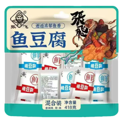 张飞 鱼豆腐418g混合装