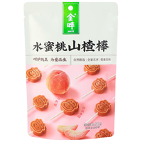 金晔 水蜜桃山楂棒 58g*1袋