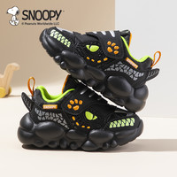 SNOOPY/史努比 皮面 儿童跑步鞋