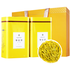 宋一 茶叶绿茶安吉白茶黄金芽特级礼盒春茶2026新茶250g明前茶叶自己喝