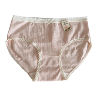 雅鹿内裤女士纯棉日系清新碎花甜美7A舒适透气三角短裤少女底裤 肤+五角星+小花+大花+粉 5条 L 【95-115斤】