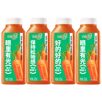 味全 冷藏每日C胡萝卜汁300ml*4+赠300ml*4