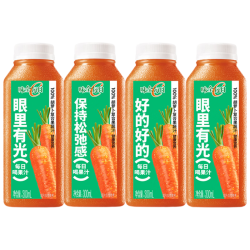 味全 每日C胡萝卜汁300ml*4冷藏果蔬汁饮料健康送礼营养健康