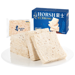 豪士 藜麦吐司面包420g整箱 全麦荞麦手撕面包早餐零食代餐品