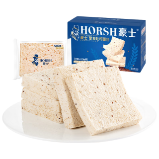 豪士 藜麦吐司面包420g整箱 全麦荞麦手撕面包早餐零食代餐品