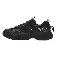 FILA 斐乐 老爹鞋女鞋猫爪鞋5代运动鞋2024春季休闲鞋 黑-BK 38