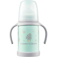 ZOJIRUSHI 象印 AA24HPG-FG 硅胶保温奶瓶 250ml 水仙 6月+