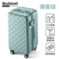 洛克兰202520寸可登机行李箱24寸超轻女大容量密码拉杆旅行箱 薄雾绿【北美设计师同款】 20寸 TRUNK加厚/平替