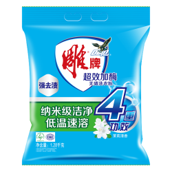 雕牌 超效加酶洗衣粉 1.28kg 茉莉清香