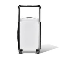 洛克兰宽拉杆行李箱2025旅行箱万向轮拉杆登机箱密码男女20寸 白色