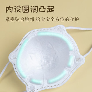 海氏海诺儿童3D立体防护口罩 14.5cm*9cm 24只 婴儿口罩