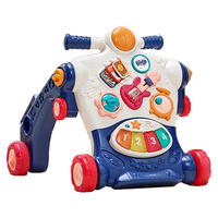 babycare 可调速婴儿学步车 多功能防侧翻 NTG004-A 格里蓝