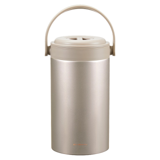 PLUS会员：宝威玛 保温饭盒 古典金 3层2.5L（赠餐具+保温袋）