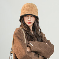 H7 H 7羊羔毛绒渔夫帽子