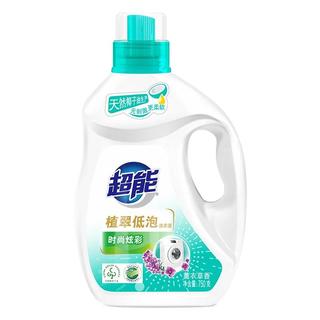 超能 植翠低泡洗衣液 薰衣草香套装6件套 套组随机发