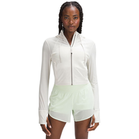 lululemon丨Define 女士网面短款连帽夹克 LW4BVZS 骨白 3XS /0