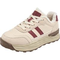 德训鞋女2024秋冬季复古运动休闲鞋厚底增高百搭老爹鞋女鞋子