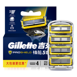 吉列 锋隐致护刀头 4刀头