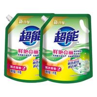 超能洗衣液薰衣草补充装低泡易漂除菌除螨香味持久超香强力去污渍