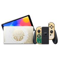 任天堂（Nintendo） Switch美版游戏机续航加强版ns体感掌机 续航增强OLED64G塞尔达联名美版