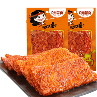 邬辣妈 QQ素牛排豆干辣条香辣麻辣味20包x25g