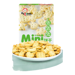 MyCcBaBy Mini饼干趣味造型饼干葱香营养独立包装儿童零食 葱香味（约18小包）