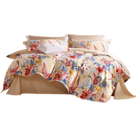 FUANNA 富安娜 磨毛四件套纯棉100%加厚床品套件双人加大被套床单230