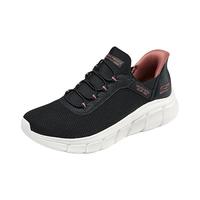 斯凯奇(Skechers)女鞋夏季slip ins闪穿鞋网面透气轻便休闲运动鞋117502 黑色/BLK 36.5