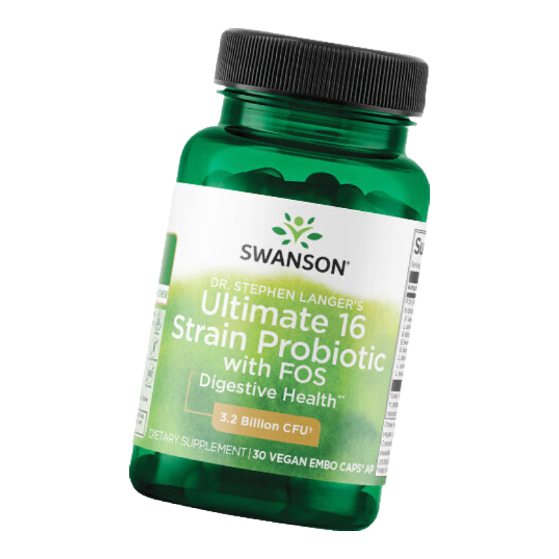 斯旺森（SWANSON）益生菌胶囊 30粒 改善成人 肠胃调理 肠道 30粒/瓶