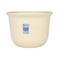 IRIS 爱丽思 日本阳台落地圆形中等多肉花盆塑料爱丽丝盆景小花盆