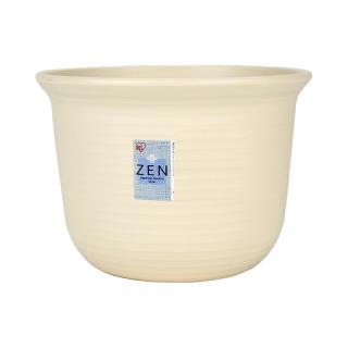 爱丽思 日本阳台落地圆形中等多肉花盆塑料爱丽丝盆景小花盆