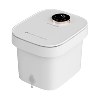 凯诗捷 足浴盆自动按摩泡脚桶泡脚盆加热洗脚盆足疗盆送爸妈 可拆卸按摩盘