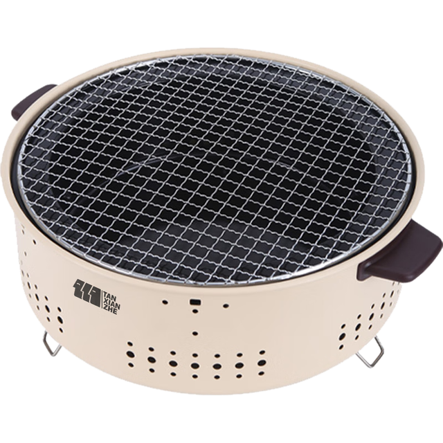 移动端、京东百亿补贴：探险者 户外庭院烤炉（加密烤网）