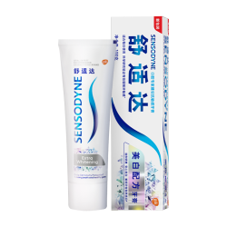 舒适达 基础护理系列 抗敏感美白配方牙膏 100g