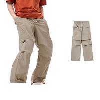 骆驼 户外速干裤男伞兵裤夏凉感耐磨工装裤透气吸汗防晒运动长裤女  M 沙漠灰，男