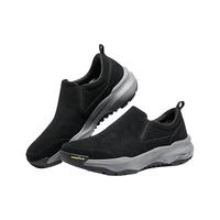 斯凯奇Skechers健步鞋男缓震大底耐磨舒适鞋子216462C 黑色/BLK 43 